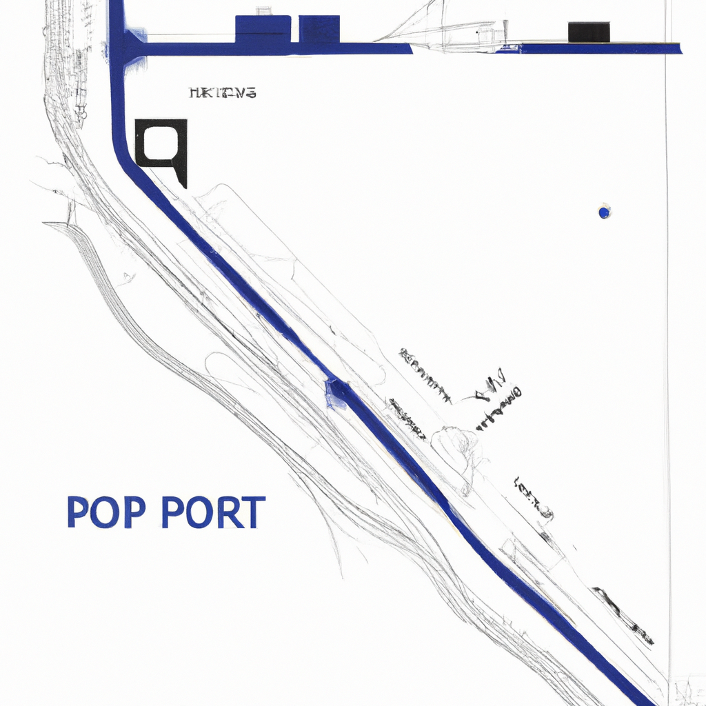 Mappa schematica del Porto Antico di Genova, posizione della sede Weveviu